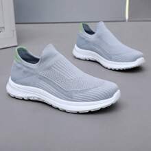 Zapatos Mujer Comodos para Caminar - Diseño Ergonómico, Superficie de Punto Zapatillas Deportivas de Mujer Ligeras Transpirables de Malla para Correr y Tenis