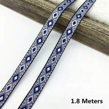 1,8 mét ruy băng thêu ren cổ điển, rộng 13mm, nhiều màu sắc, phụ kiện quần áo và túi xách tự làm, vải thêu, vải ren - Nhiều màu - Xem 15