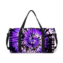 Tie-Dye Travel Bag, New Version Graffiti Personalized Travel Bag/DIY/Free Spray Painting, Suitable For Mountaineering, Hiking, Swimming, Fitness, Huge Capacity, Free Matching - Multicolor - View 11