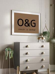 1pc Frameless Siblings Custom Name Print Placard, Personalized Print Playbill, Shared Room Decor, Kids Room, Playroom Decor, Quote Play Wall Art Gifts Birthday Graduation