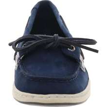 Sperry ANGELFISH Womens Cushioned Footbed Leather Boat Shoes