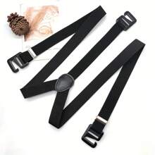 Adjustable Elastic Men's Suspenders With Buckle - Durable Polyester Material, Outdoor Adventure Casual Style, Invisible Pants Braces Hiking Strap, Stretchable & Suitable For All Ages. Ideal For Teenagers, Summer Outdoor Sports, Vacation, Graduation Gifts, Birthday Outfits Or Everyday Wear - Multicolor - View 9