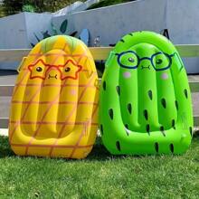 1pc Vibrant Fruit Floating Mat - Strawberry, Pineapple, Kiwi Design, Easy To Float And Enjoy Summer, Suitable For Beach/Party - Multicolor - View 5