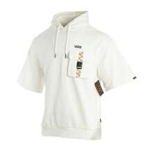 Vans Sudadera para hombre con estampado de grafiti, deportiva y casual, con diseño de capucha y manga corta, VN000GR4FS8