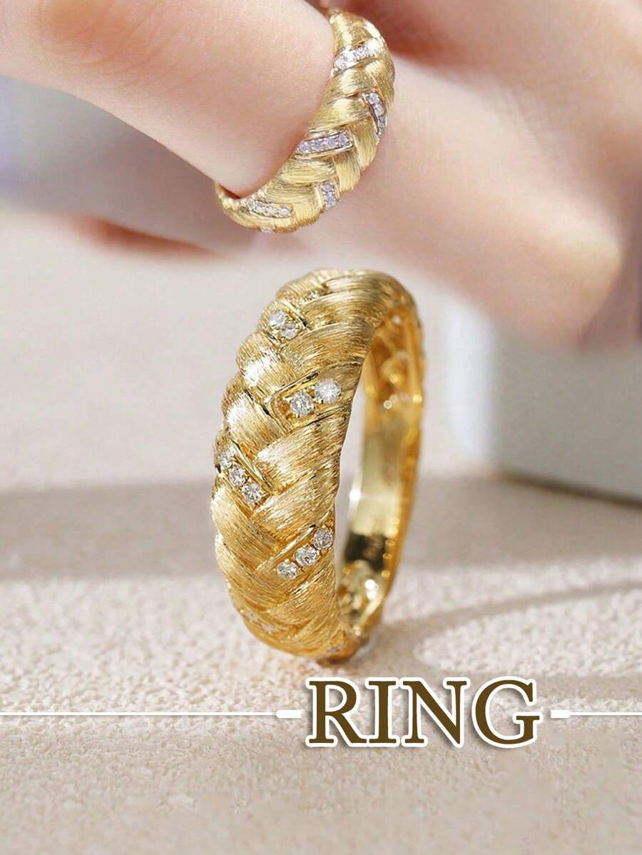 1 chiếc nhẫn bạc Sterling S925 màu đen cổ điển, nhẫn vĩnh cửu dành cho nữ, món quà trang sức tinh tế.