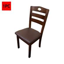 1/4/6 buc. Husă de pernă pentru scaun pătrată din piele PU impermeabilă, potrivită pentru sufragerie, bucătărie, canapea - detașabilă și lavabilă