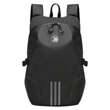 Men's Cycling Backpack, Motorcycle Helmet Bag, Full Helmet Backpack, Women's Knight Bag, Waterproof Travel Bag, Travel Man, Large Capacity Multi Functional For Work Travel Business For Hiking Camping For Women And Men Holiday Shop Men Presents - Black - View 6