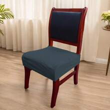 1/2/4/6pcs Thickened Corn Fleece Cushion Covers, Square Chair Pad Seat Covers For Dining Room, Kitchen, Chair Sofa, Removable Soft Cushion Slipcovers - Multicolor - View 26