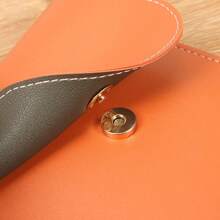 Vintage Minimalist Style Solid Color Shoulder Crossbody Bag Phone Pouch Coin Purse Mini Bag Wallet Purse Wallet Phone Bag