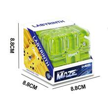 Khối lập phương ma thuật mê cung 3D tương tác 4 màu dành cho trẻ em, phù hợp cho trẻ em và thanh thiếu niên, đồ chơi giải tỏa căng thẳng sáng tạo, trò chơi thử thách liên kết nhiều màu sắc, quà tặng lý tưởng cho tiệc sinh nhật - Khối lập phương lăn - Xem 12