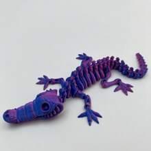 Crocodile Toy Model - Stress Relief Toy - Holiday Gift - Gift - Ornament - Easter Gift - April Fool's Day Gift - Halloween Gift - Christmas Gift - Multicolor - View 9