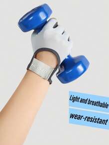 1 par de luvas de ginástica unissex, luvas leves, respiráveis e antiderrapantes para treino de academia, acessórios de academia, esporte, academia, exercícios em casa, luvas de ginástica femininas, luvas de boxe, luvas de ginástica, luvas de ginástica, luvas de ginástica masculinas - Multicolorido - Ver 6