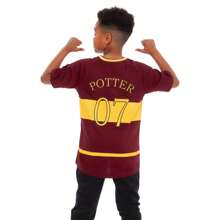 Harry Potter T-Shirt | Gryffindor Quidditch Boys' T-Shirt | Kids' Tops | Fast UK Delivery Shipping | Trusted UK Seller | Great Gift For Kids | Perfect For Halloween, Birthdays And Christmas - Burgundy - View 4