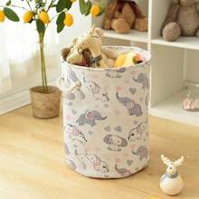 Caja de almacenamiento de juguetes para niños, organizador de contenedores, caja de almacenamiento de ropa - Multicolor - Ver 3