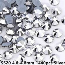 23 Color Options SS10/16/20 1440pcs/Pack DMC Hotfix Rhinestones, Glass Strass Multi-Color Multi-Size Available, Mix Color, Siam, Jet, Orange Sapphire, Topaz, L.Co.Topaz, Smoked Topaz, Rose, Fushia, Pink, Emerald, Aquamarine, Rainbow, Champagne, CRYSTAL AB, Light Amethyst, For DIY Dress, Clothing, Jewelry Decoration, Party Gift Decoration, Shoes, Hats, Pants Accessories