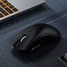 ATTACK SHARK Mouse Leve ATTACK SHARK R1 com Bluetooth Wireless Triplo Modo, Mouse Gamer Esportivo PAW3311 para Computador, Laptop, Adequado para Mini PC e Escritório