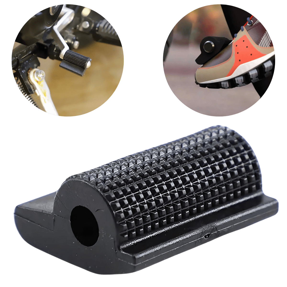 MK3 Parts Protetor De Tenis Para Moto Em Borracha Universal Protege Borracha Pedal De Marcha