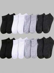 1/4/5/6/8/10 Pairs Thick Women's Winter Socks, Fashionable, Casual, Comfortable, Breathable, Odor Proof, Outdoor Sports, Running, Fitness, Compression Knee Socks, Black And White High Tube Socks For Business And Leisure Vacations - Multicolor - View 32