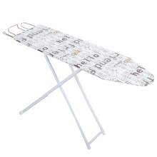 Ironing Board, Full-Size Foldable Ironing Board, Foldable Household Ironing Board, Extended Ironing Board Outside With Heat-Resistant Cover, 42 Inch - White - View 12