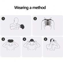 1 pièce - Bonnet de bain en silicone convenant aux hommes et aux femmes, adultes, énergique et léger, antidérapant, facile à mettre et à enlever, protégeant les cheveux