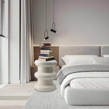 Round Stool, Small Side Table Accent Table, Shoe Stool, Multi-Functional Household Stool/Table For Bedroom Living Room Entryway - Multicolor - View 4