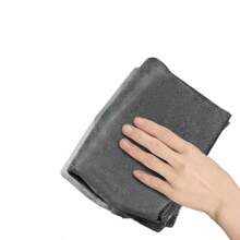 2pcs Random Glass Cleaning Cloth, Thick Wonder Rag, Water Absorbent Damage-Free Towel