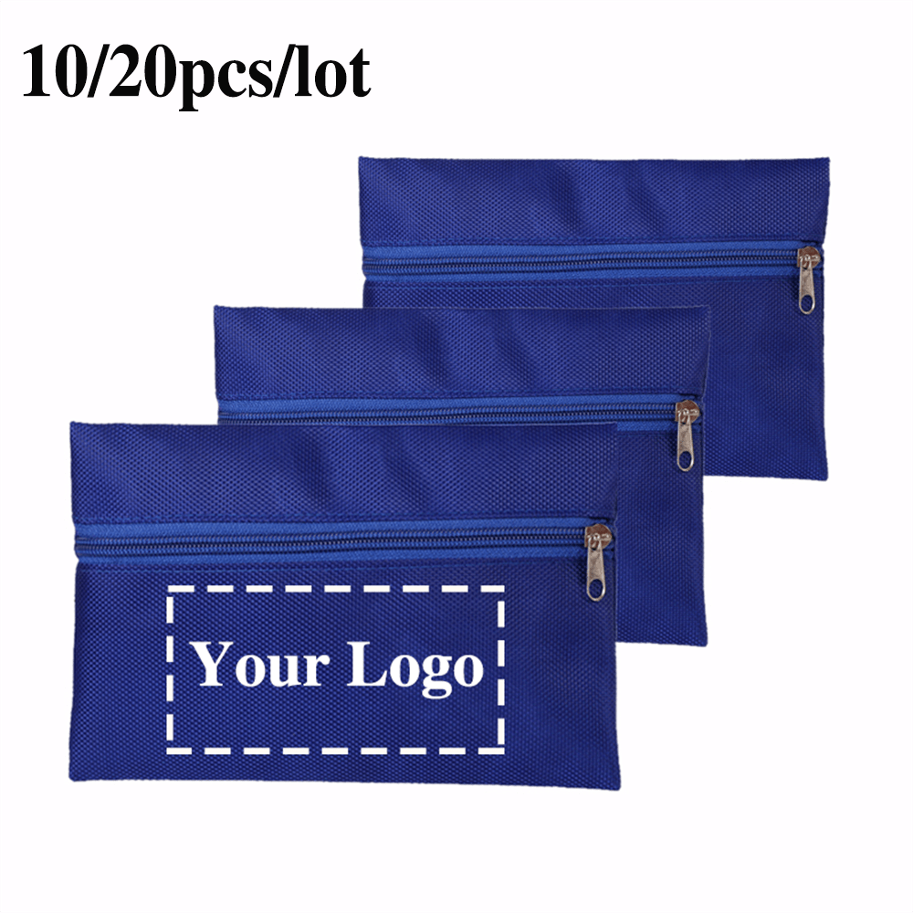 10/20pcs Blue Customized Logo Mini First Aid Kits, Portable Emergency Health Packs, Customized Outdoor First Aid Pouches, Personalized Medical Emergency Organizer Bags