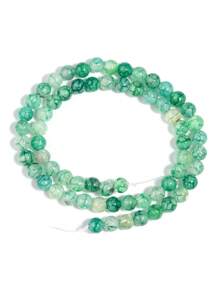 1 Strand Natural Green Dragon Agates Round Loose Spacer Beads For Jewelry Making DIY Bracelet Necklace Accessories 6 8 10MM