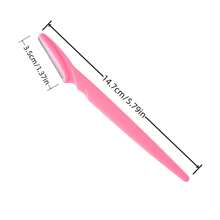 Set de 5/10/30/40/66 navajas para cejas, afeitadora facial multifunción, herramienta de exfoliación y depilación, recortador de cejas con cubierta, apto para mujeres y hombres