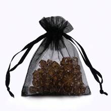 10/50/100pcs Gift Packaging Bags, Multi-Color Organza Candy Bags, Tableware, Size: 7*9CM, Various Holiday Party Packaging Supplies, Festival Home Decor