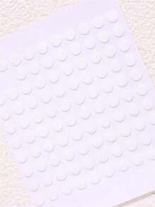 1set 16pcs Stainless Steel Geometric Ball Fake Piercing Stud Set Fake Nose Ring Stud Sticker Pack Fake Eyebrow Lip Piercing Non Piercied Body Jewelry - Black - View 7