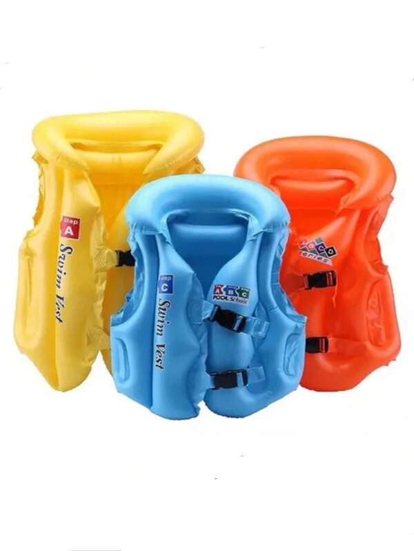 Colete Boia Salva Vidas Inflável Criança Piscina Praia Verão