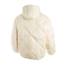 Vans Men's Winter Down Jacket Sport Casual Warm Windproof Hooded Jacket VN000FBZ3KS - Beige - View 2