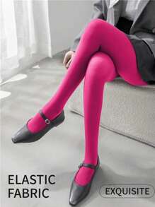 Leggings de mujer de alta elasticidad y suaves semi-transparentes | Pantimedia resistente a desgarros y duradera | Mallas de cintura alta antideslizantes | Versátiles para el hogar, salidas casuales y actividades al aire libre