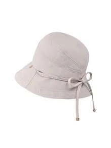 A New Japanese Summer Outdoor Sun Protection Hat Versatile And High-End Large Head Circumference Short-Brimmed Pot Hat Showing Face With Small Bow Bucket Hat Casual Casual - Multicolor - View 11