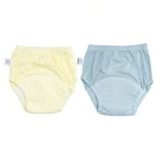 2pcs/1pc Training Pants Set For Teenagers-Waterproof And Washable Diapers, Suitable For Boys And Girls, Learning To Use Bedpans. - Solid Color Cloth Diapers - View 109