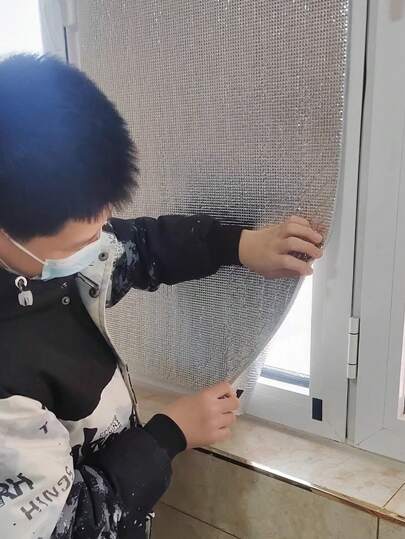 隔热膜，双面铝箔EPE泡沫，窗户遮阳隔热膜，阳光房屋顶，室内窗帘客厅厨房装饰窗帘家居装饰客厅窗帘厨房装饰客厅装饰房间装饰窗帘卧室