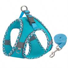 Harnais pour chien de promenade et ensemble de laisse pour chiens de petite et moyenne taille, Chihuahua, Pomeranian, accessoires de harnais pour chiens