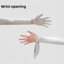 Lightweight UV-Blocking Arm Sleeves With Cooling Effect For Summer Outdoor Activities Such As Cycling, Lightweight Breathable Design