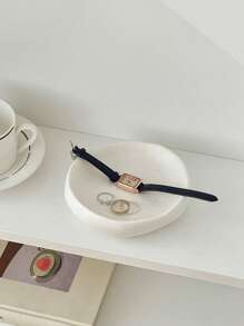 1 件斯堪的纳维亚风格陶瓷珠宝戒指展示架，入口桌面装饰托盘，防晒旅行凉爽 - 彩色 - 查看 7