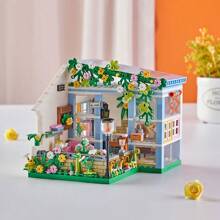 WLtoys Three Miniature Building Blocks Japanese City Architecture DIY Shop Street View House Model Building Blocks Gift Gift Gifts For Kids