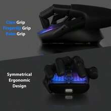 ATTACK SHARK X5 Wireless Gaming Mouse With 3 Mode PAW3212 Optical Sensor,Rechargeable Battery RGB Mice For PC Tablet Desktop - Multicolor - View 5