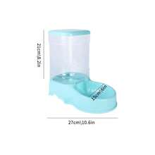3.8L PP Material Pet Large Capacity Cat Dog Food Dispenser For Cat Dog Water Drinking Feeding Dispenser Water Bowl Accessories