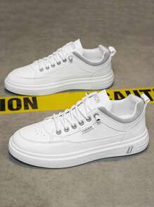 男士透气一脚蹬白色运动鞋，2024 年新款百搭防水休闲鞋，适合青少年夏季、户外运动、度假、毕业礼物、生日礼服配饰 - 彩色 - 查看 9