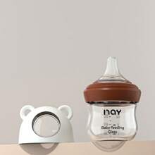 Newborn Baby Glass Feeding Bottle 80ml/160ml/240ml