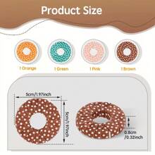 4 piezas de Pesas para patrones de tela, accesorios de costura para escribir, dibujar y coser (Estilo A/Estilo B) - Multicolor - Ver 3