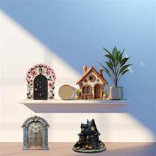 2D 平面木质主题乡村童话门树装饰，装饰艺术风格，室内外装饰，节日，主题派对和家居装饰 - 多 - 查看 3