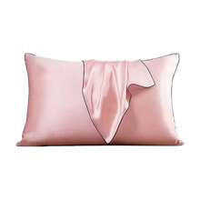 NetHong Mulberry 100% Pure Silk Pillowcase Anti-Wrinkle Bed Soft Pillow Cases Covers Uk