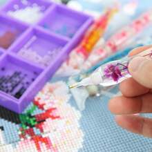 花树脂钻石画刷套装，5D 钻石画刷，钻石画工具，钻石画配件 - 彩色 - 查看 6