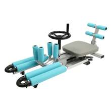 Rainaut Leg Stretcher - 330.7lbs Heavy Duty Split Machine For Leg Stretching - Flexibility Stretching Equipment - Ballet, Yoga, Dance, Martial Arts- Home Yoga Gym - Cyan - View 5